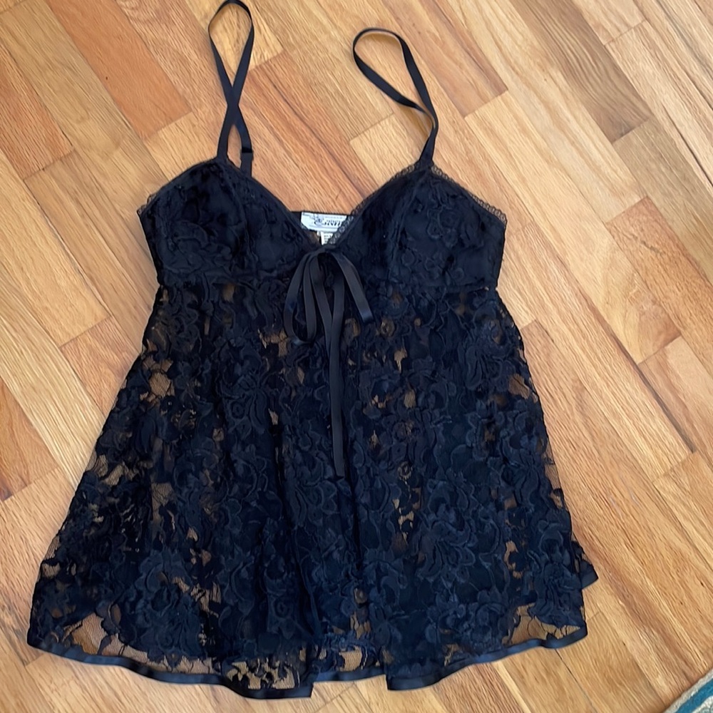Lace babydoll lingerie